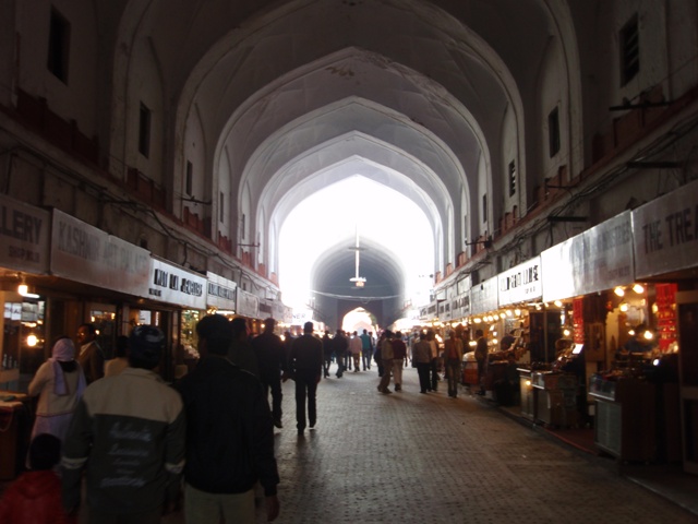 インドの市場（バザール）
