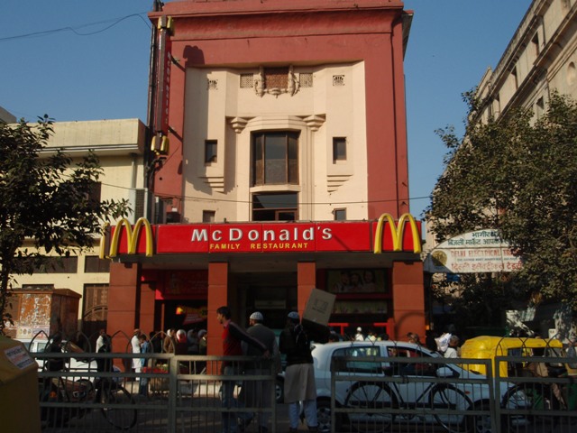 インドで見つけたマクドナルド