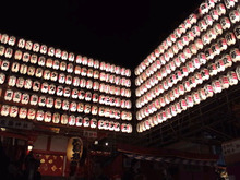 新宿は花園神社の酉の市の提灯