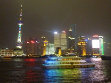 上海の100万ドルの夜景