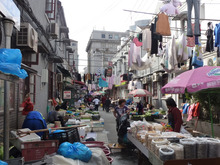 上海の旧市街の街並み