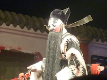 中国・成都の伝統的な劇2