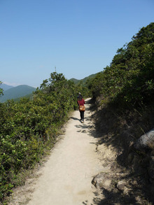 中国・龍脊のハイキング道